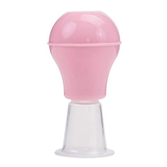 Sndperiexam pink silicone nipple corrector close-up showing gentle suction for comfort.