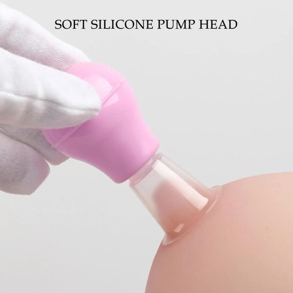 Sndperiexam soft silicone breast care tool emphasizes skin-friendly comfort.