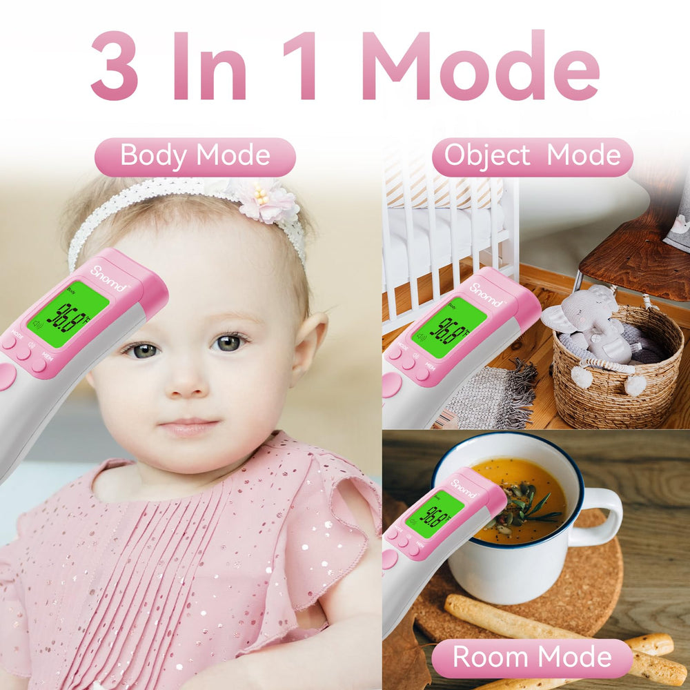 Snomd unit switch toggles °C and °F for versatile use