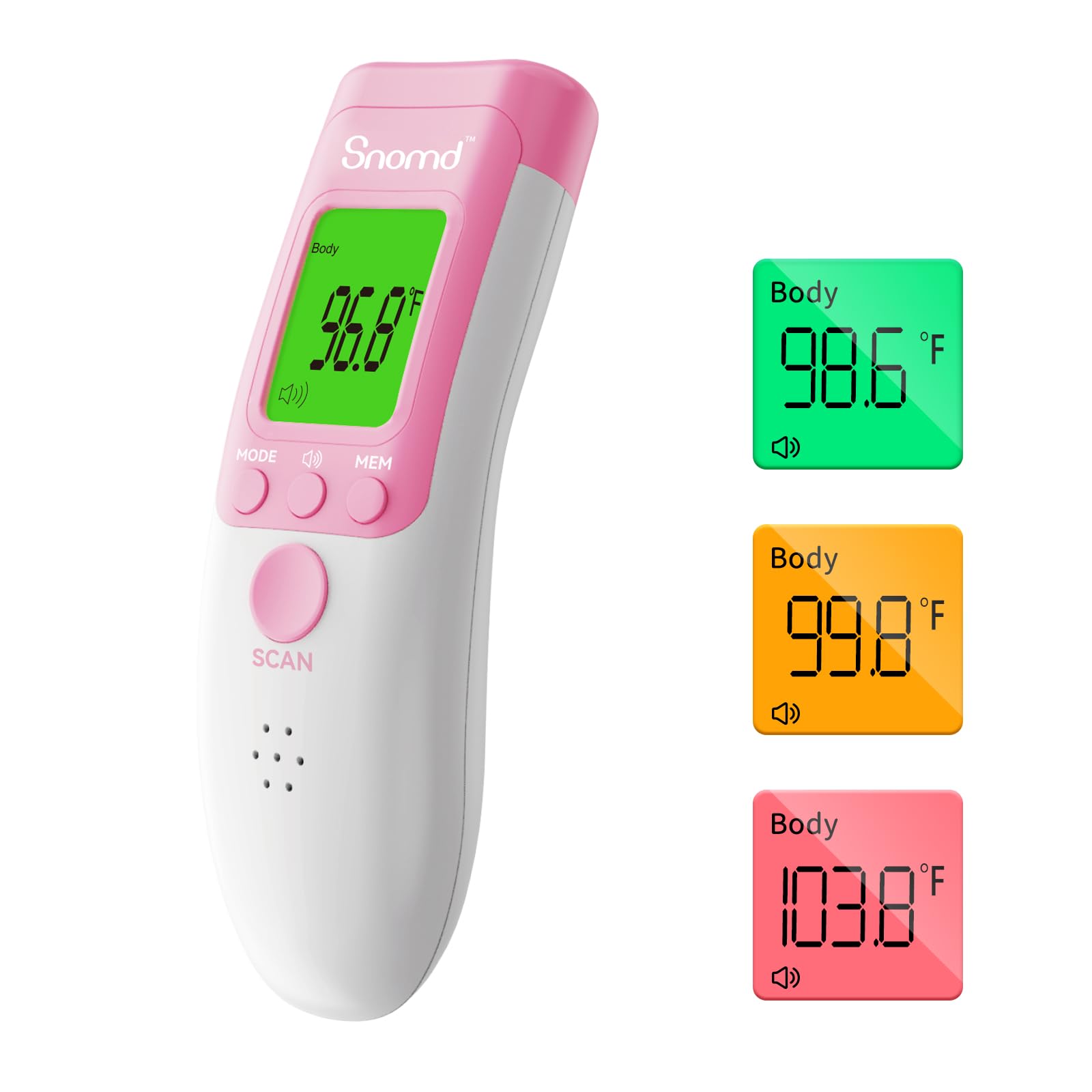 Snomd user-friendly design ideal for home, clinic, or hotel