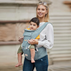 SNOOZYNEST carrier with all-season hood shielding from sun and wind