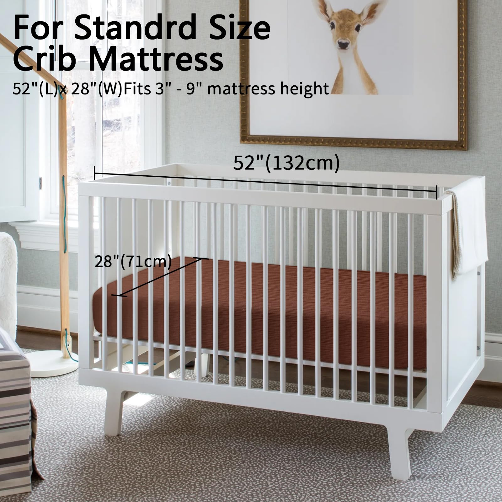 SNOOZYNEST neutral two-pack colors ready to match nursery decor.