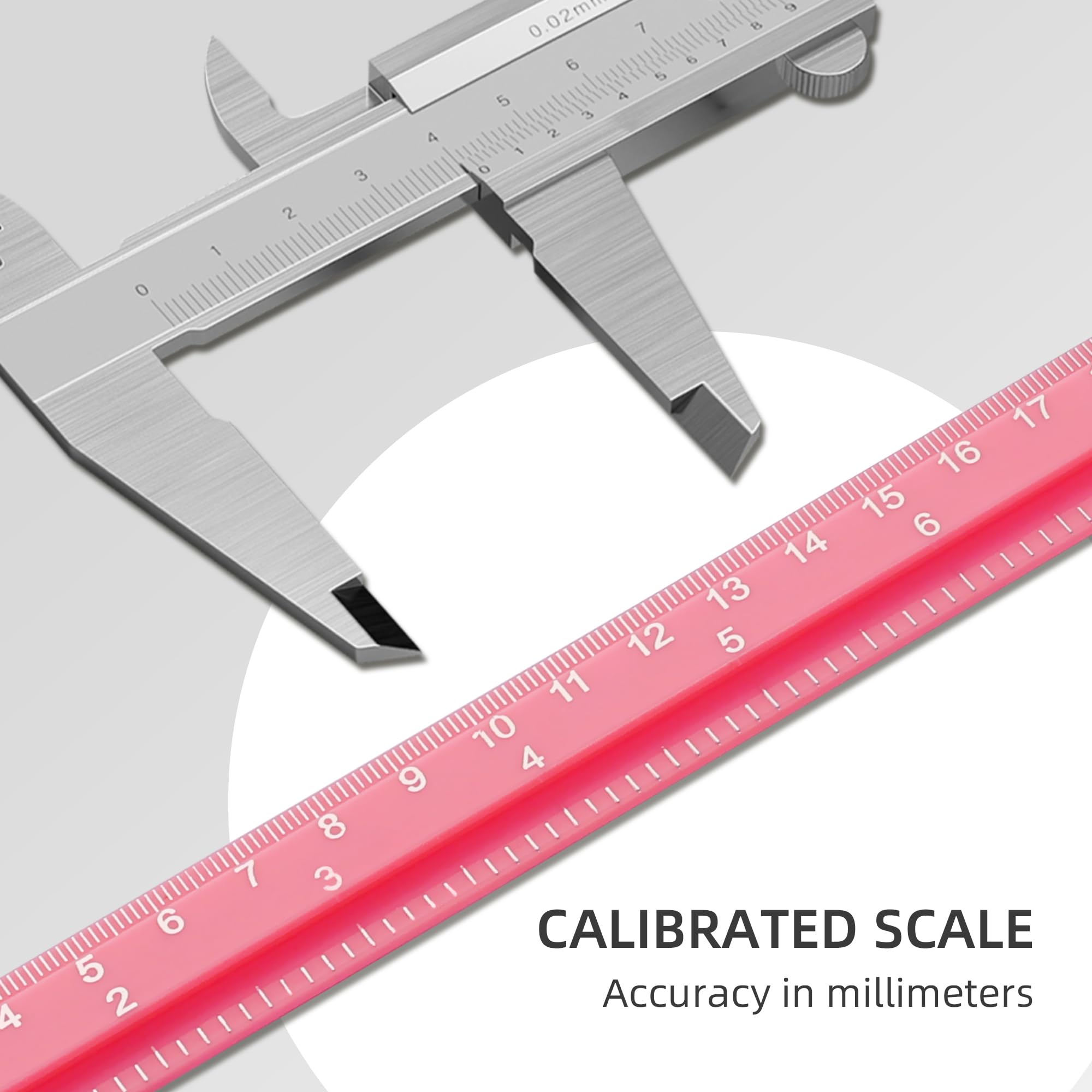 SNOPARD pink height chart doubles as decorative wall art
