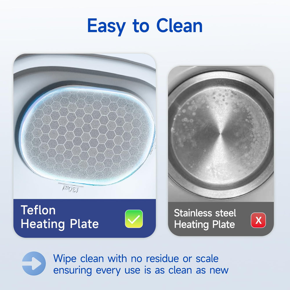 Snow Bear storage feature keeps items clean for hours.