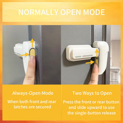 Snowharp switchable locking mode lets you guard pets or babies.