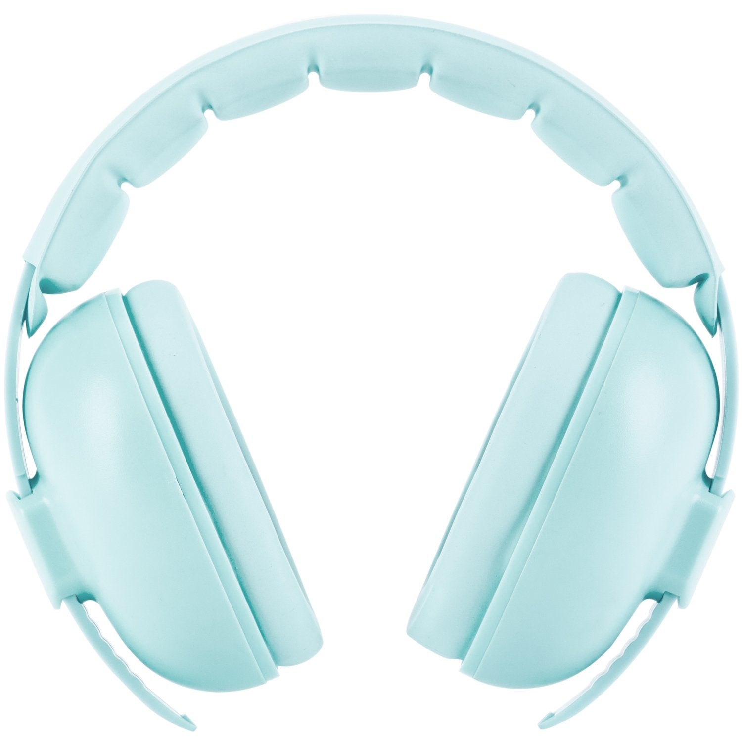 Snug Baby Earmuffs on a baby provide gentle hearing protection in noisy environments.