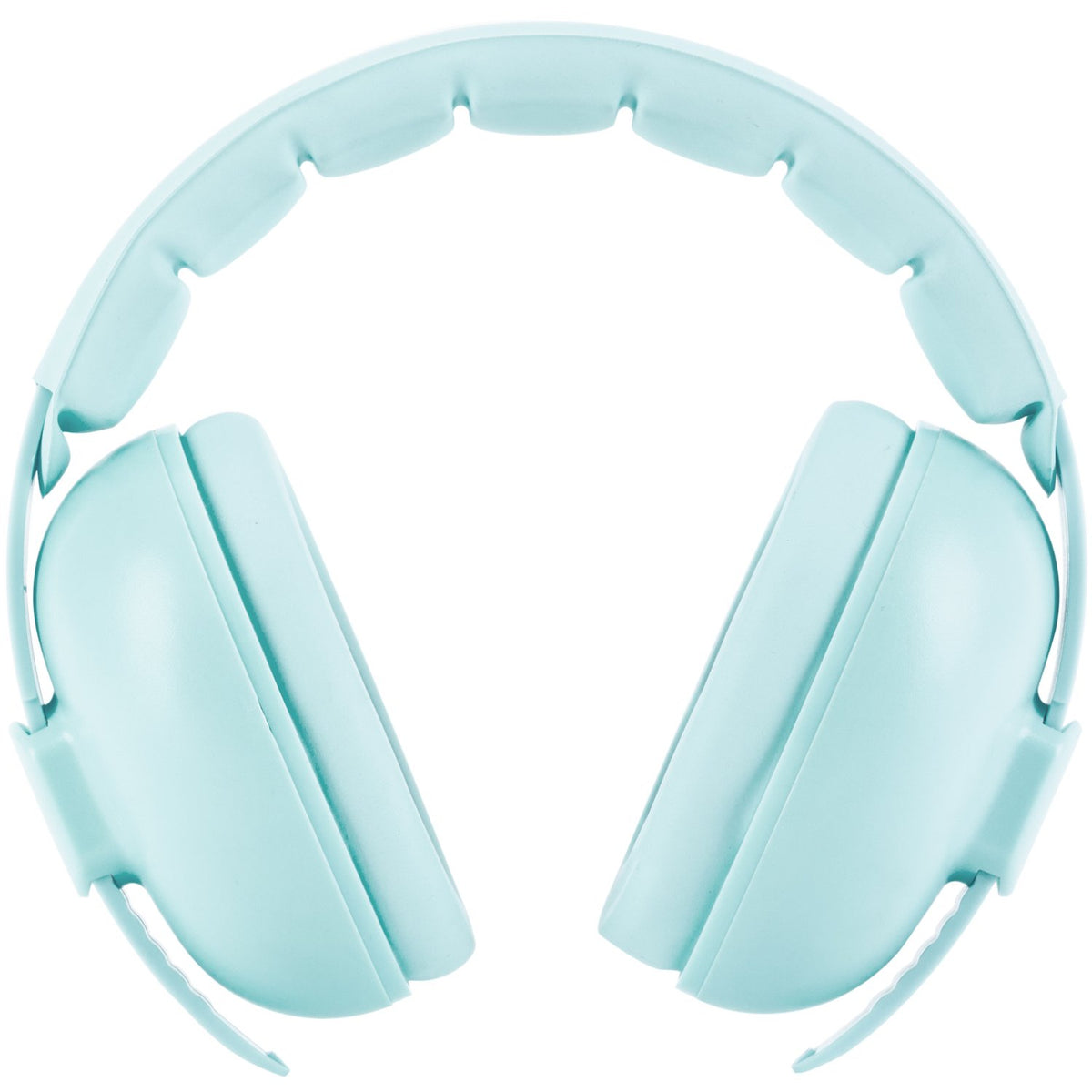 Snug Baby Earmuffs on a baby provide gentle hearing protection in noisy environments.
