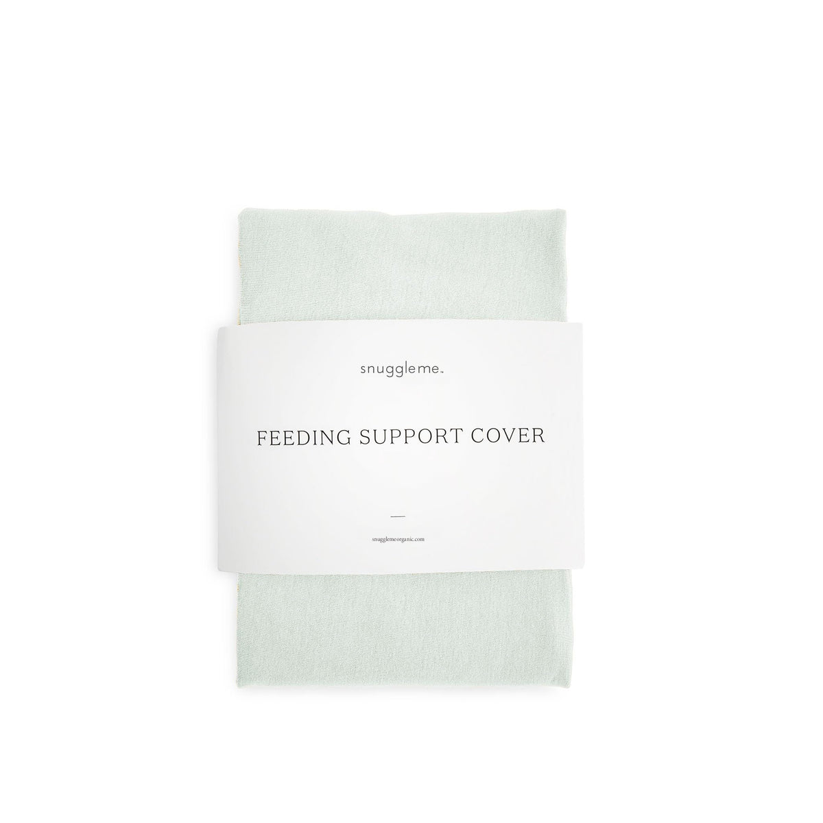 Snuggle Me Feeding Support Cover v2 in Sage, protects against leaks during nursing and bottle feeding