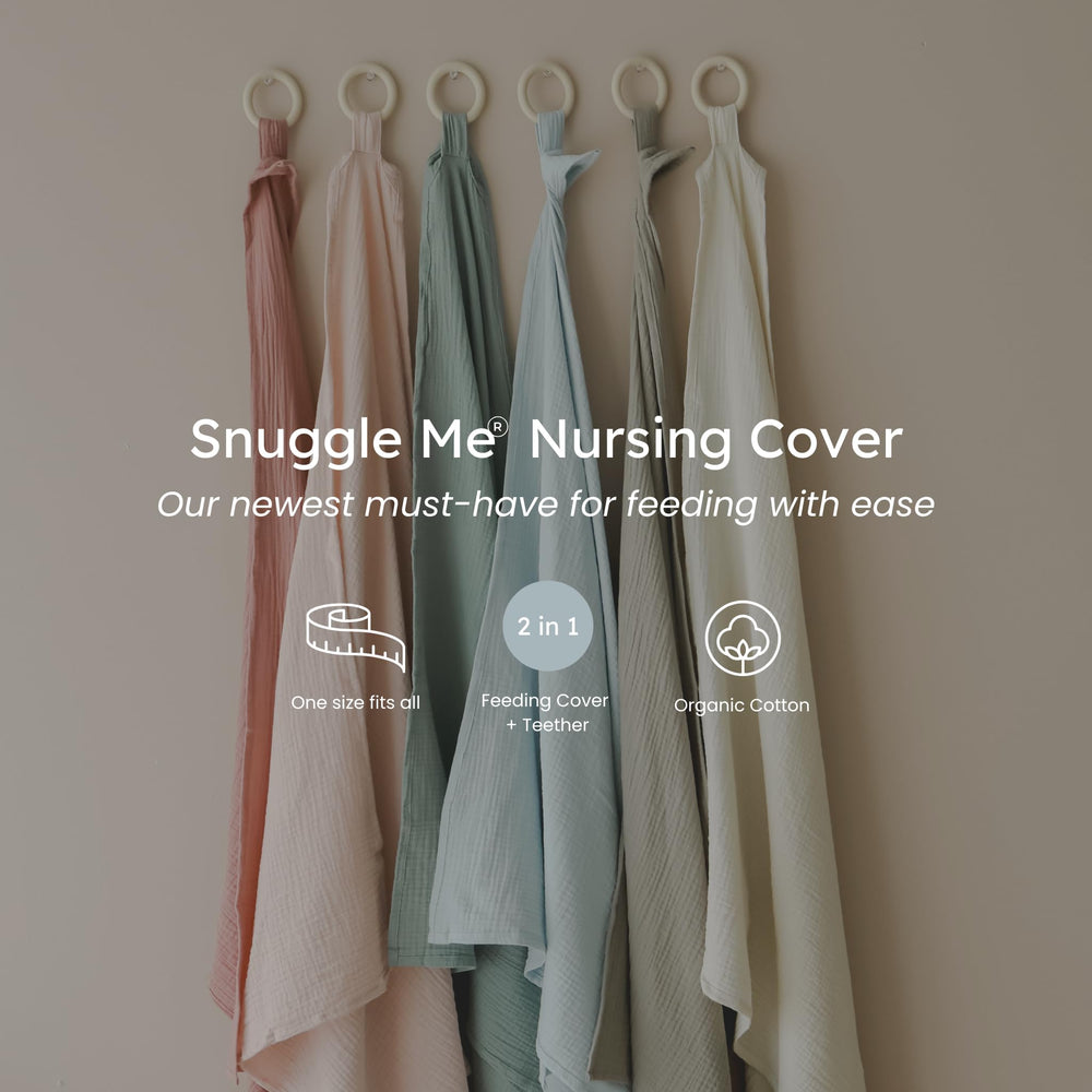 Six soothing shades of snuggle me Nursing Cover