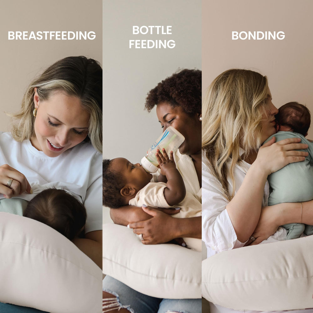 snuggle me pillow doubles as cozy nursery decor