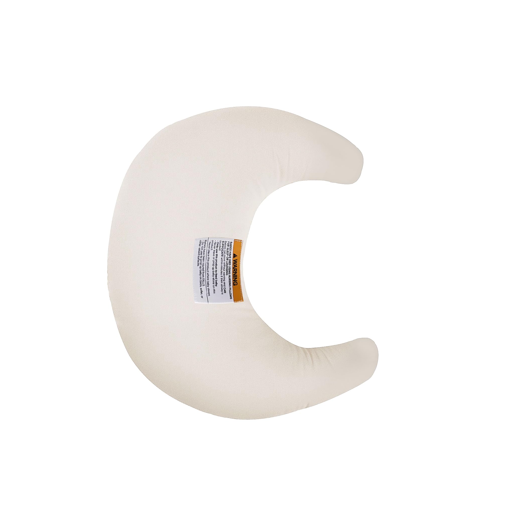 snuggle me Organic Nursing Pillow side view for easy positioning