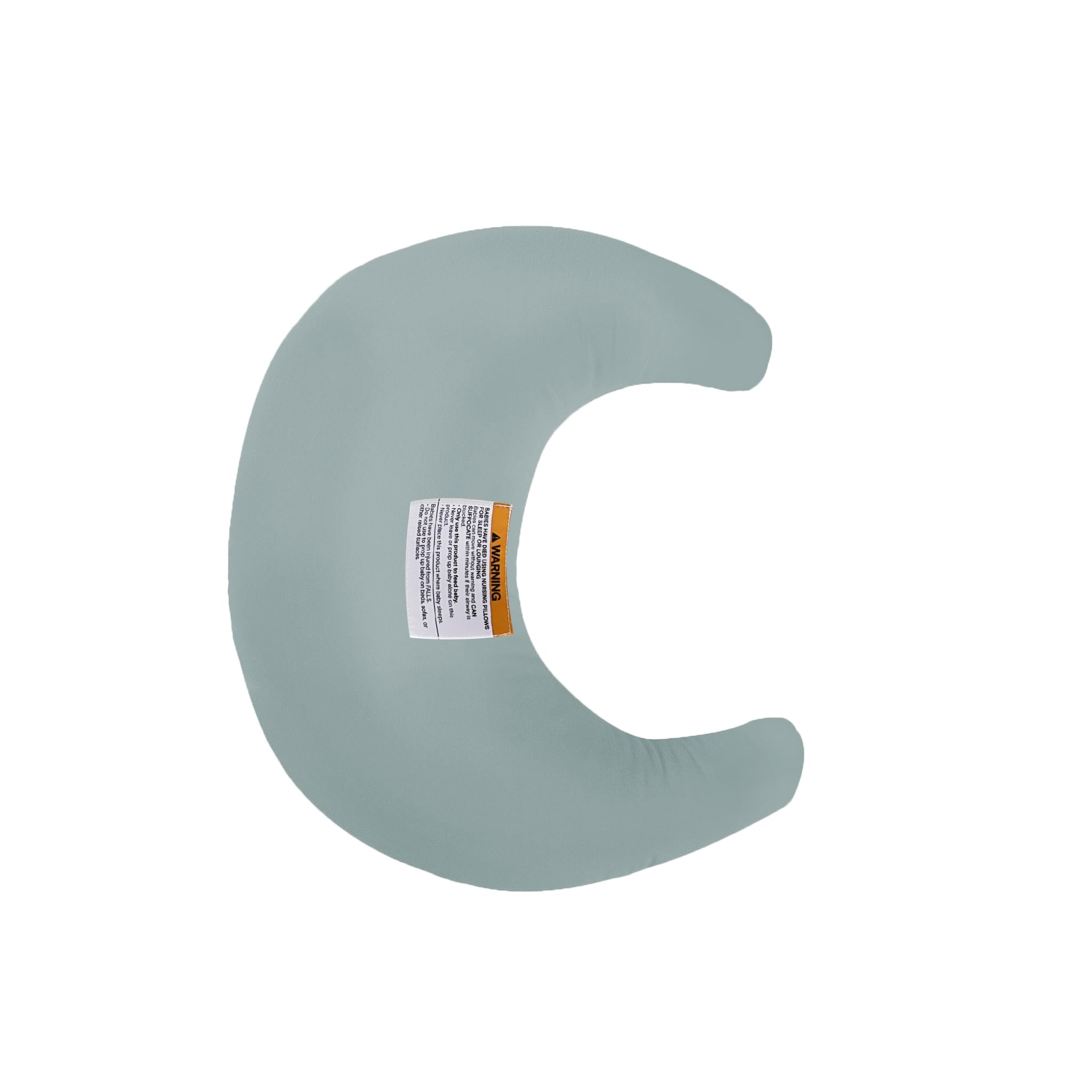 Snuggle Me Organic pillow interior fiberfill demonstrates plush support for feeding sessions