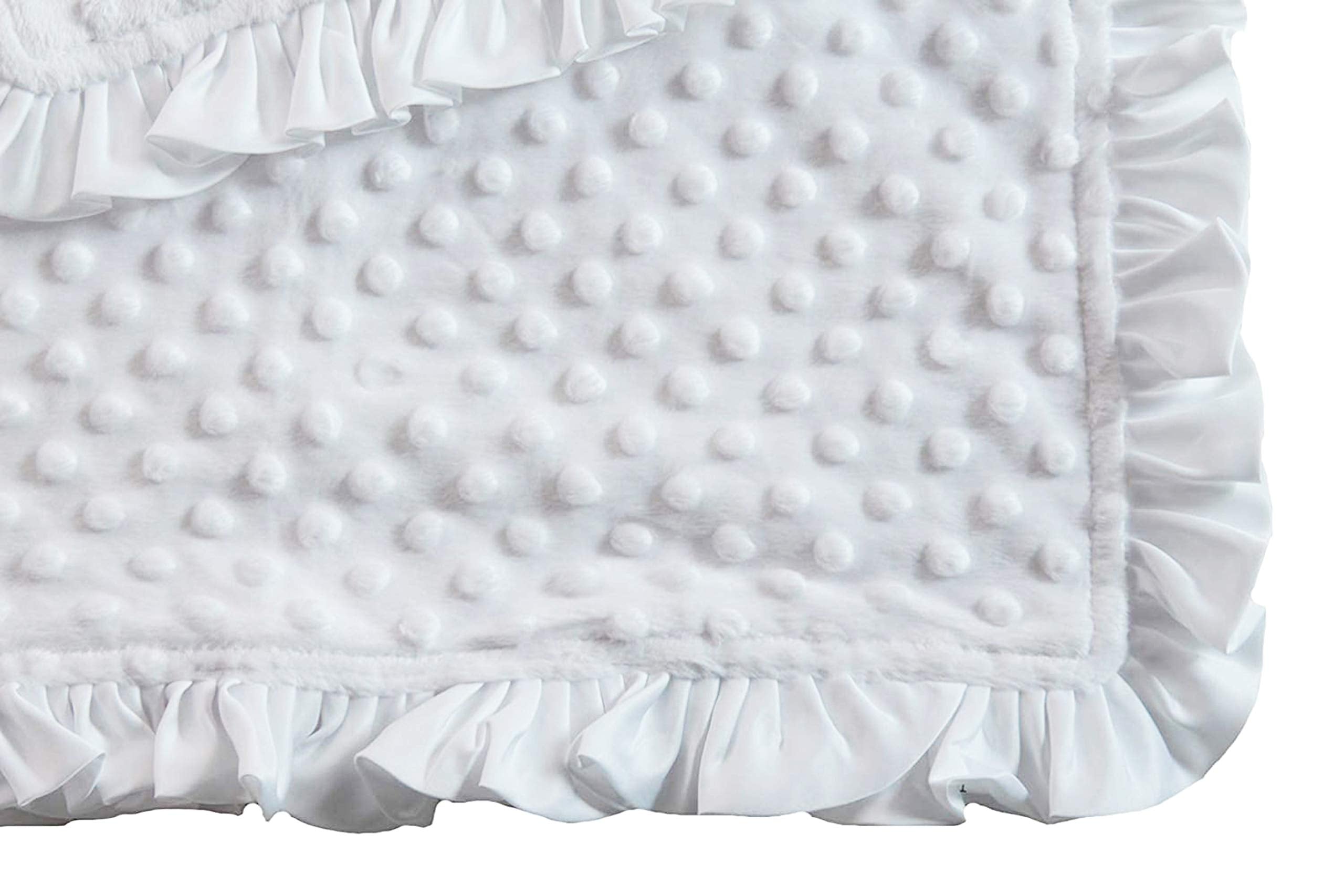 Snuggle Stuffs christening blanket ideal for newborn photos and ceremonies.