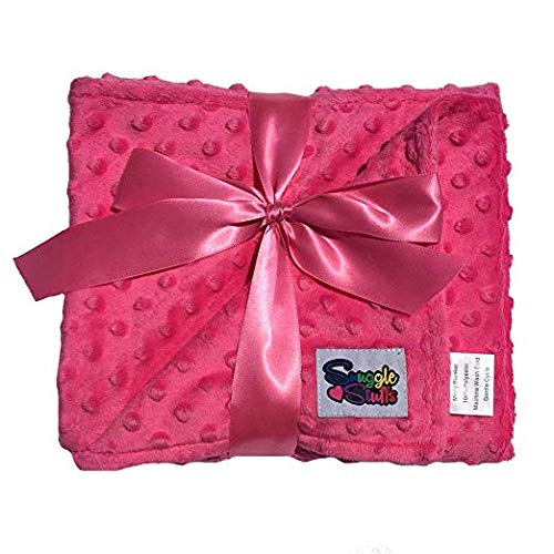 Snuggle Stuffs blanket close-up shows soft texture ideal for newborn cuddles.