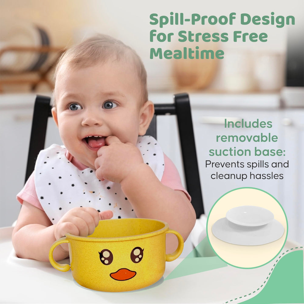 SnugglyBites lid and plate keep food fresh at home or on the go