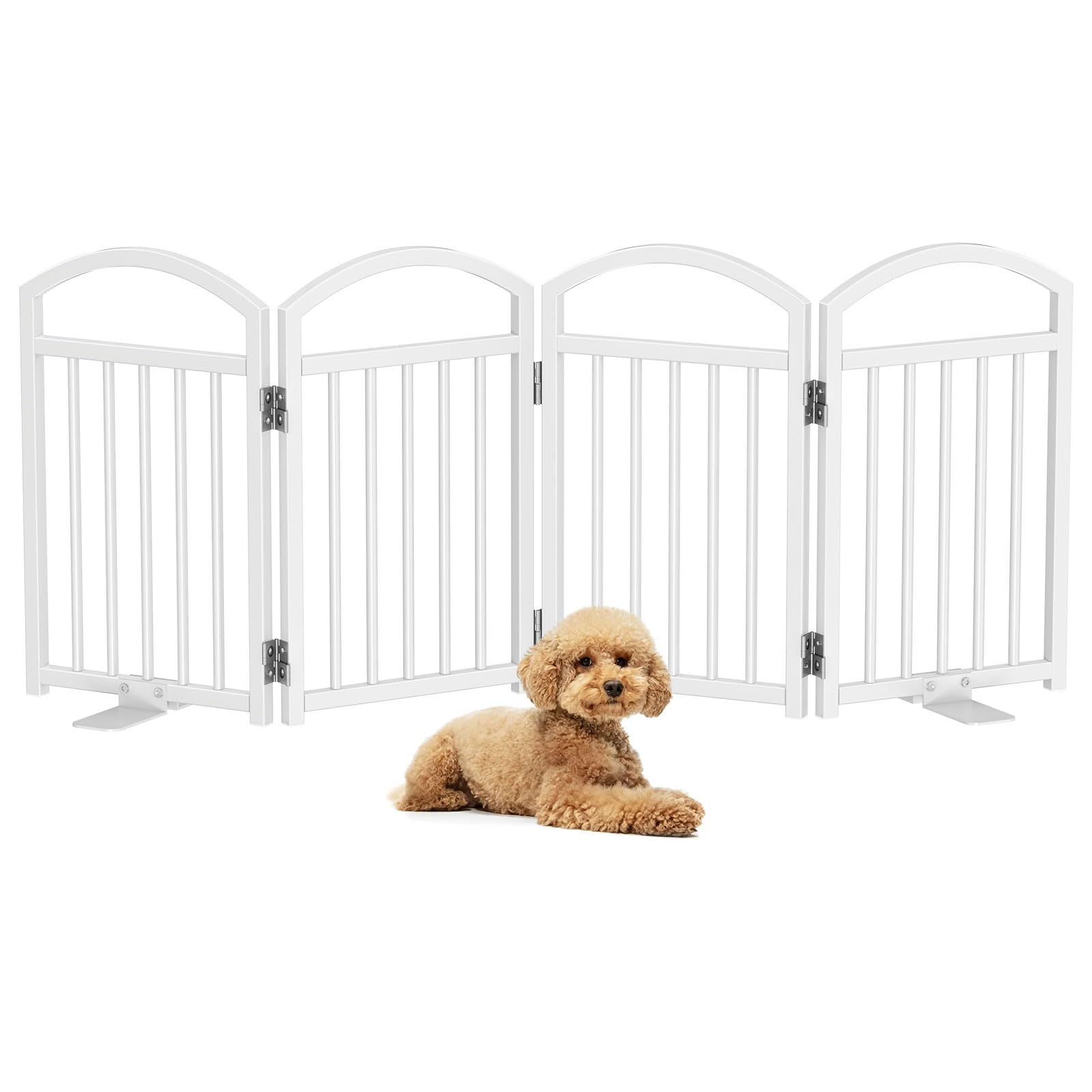 Snughome dog gate easy wall-free installation without tools.