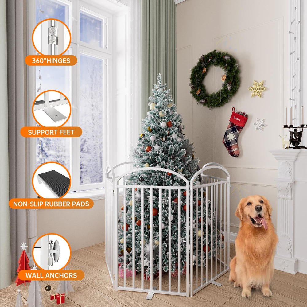 SNUOWU 36-inch tall gate for stairs and doorways.