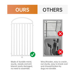 SNUOWU walk-through door with double-lock for secure pet access