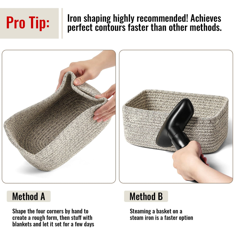 Snuvid flat-pack packaging baskets ready for eco-friendly shipping