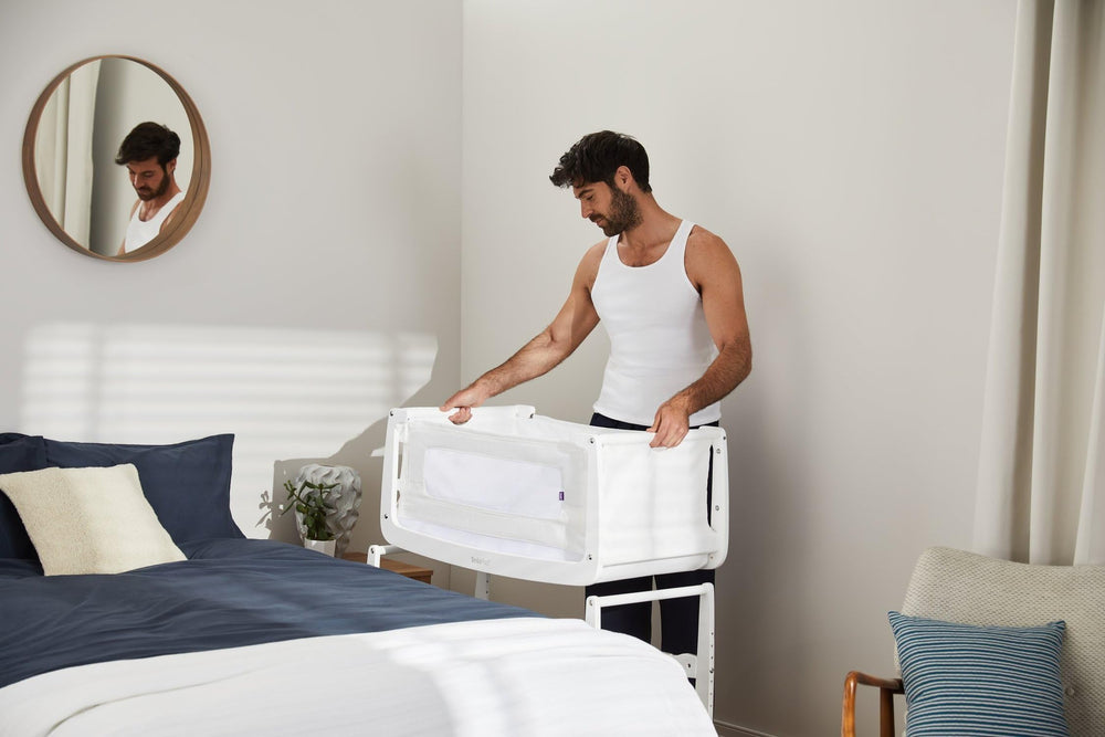 SnuzPod4 ComfortAir breathable system promoting temperature regulation