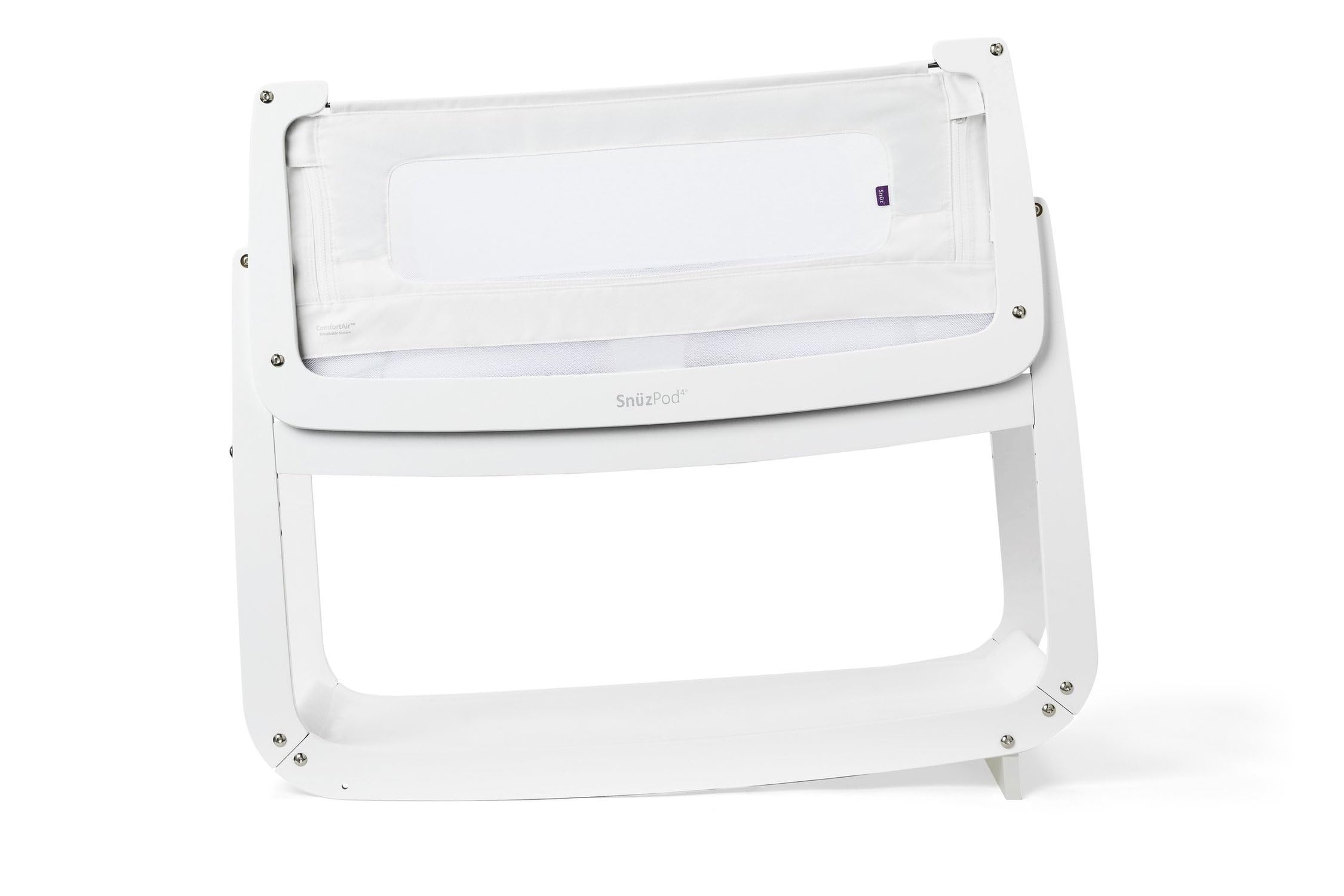 SnuzPod4 height-adjustable design adaptable to different bed heights