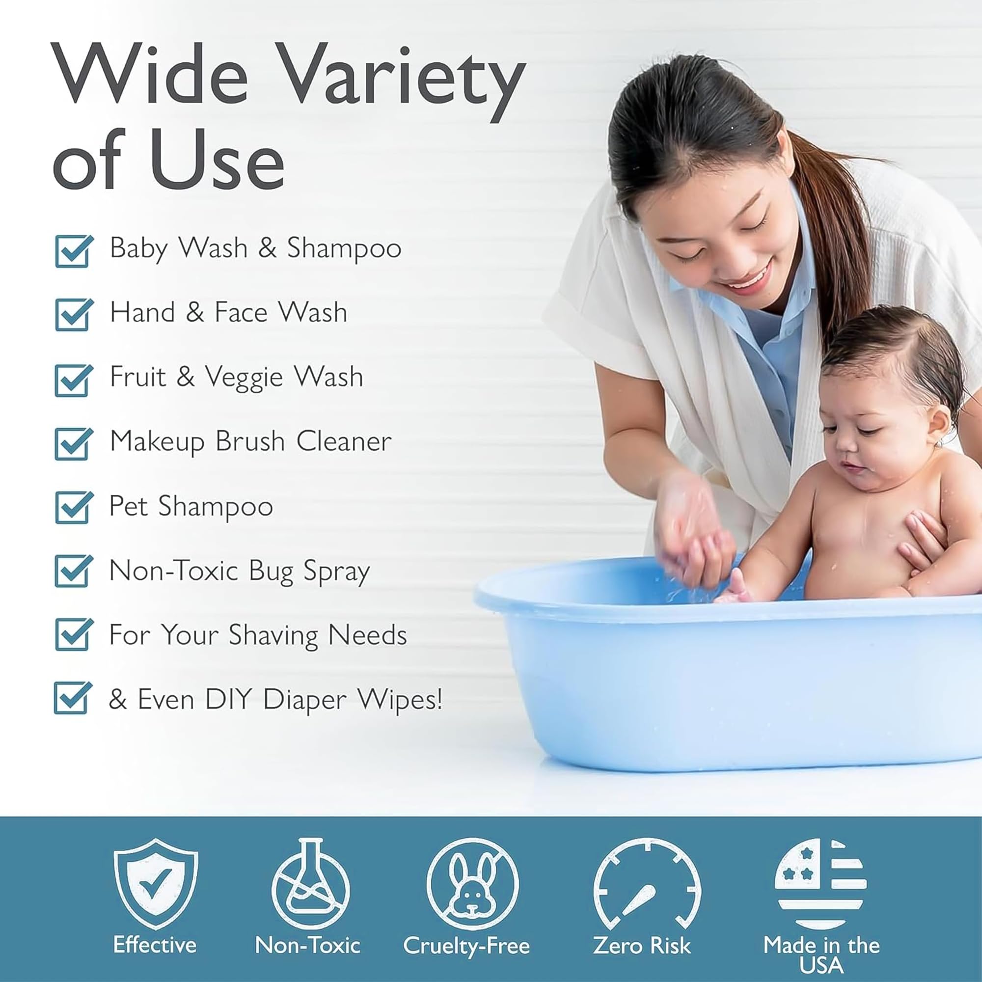 SoCal Suds & Company head-to-toe wash showing combined shampoo and body cleanse.