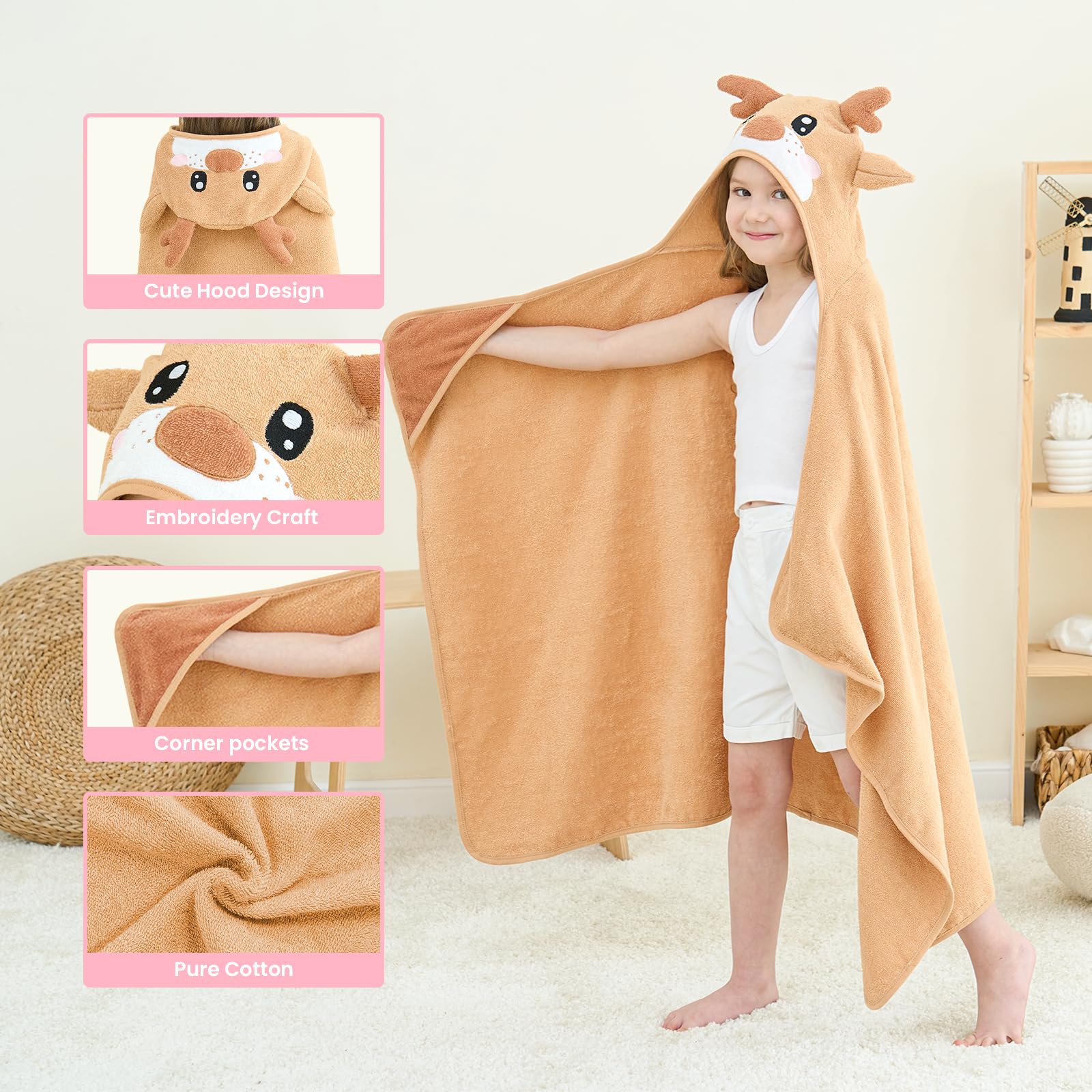 SO OQ STYLE QUARTERS 100 percent cotton material offers superior absorption and quick drying