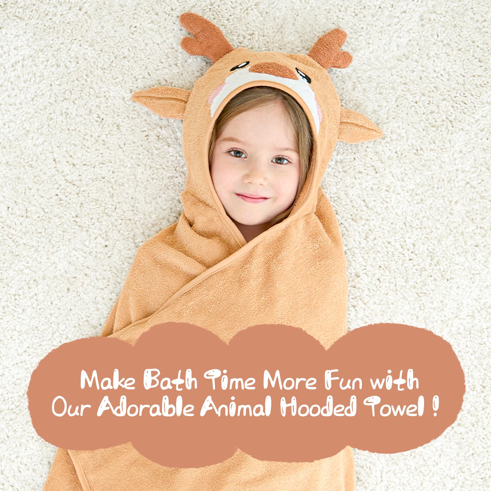 SO OQ STYLE QUARTERS versatile towel for beach swimming or bath time