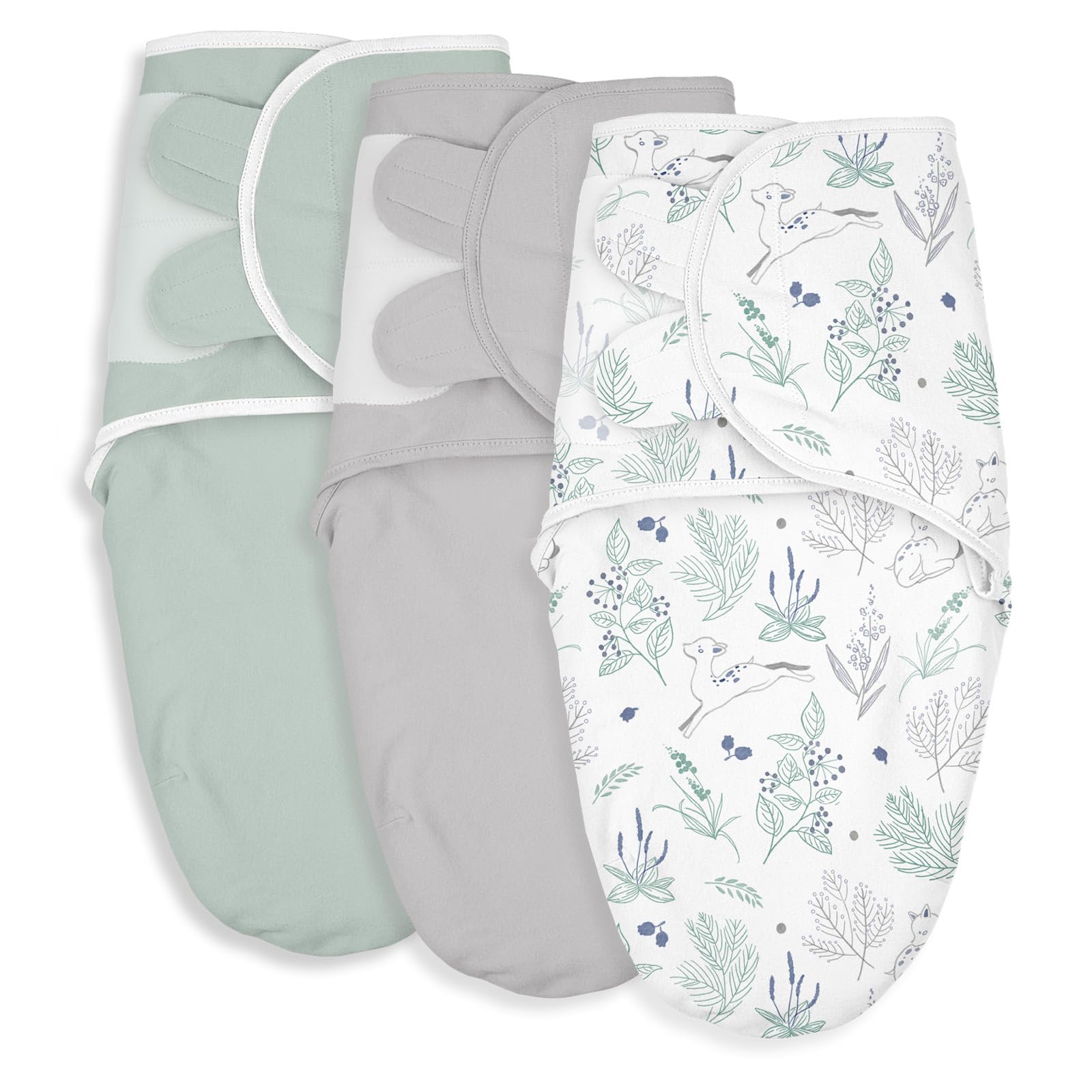 Soarwg Kids 3-pack swaddle packaging, ideal gift for new parents