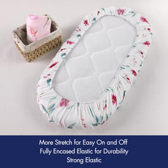 Soarwg Kids bassinet sheets machine washable and dryer-friendly for easy care.