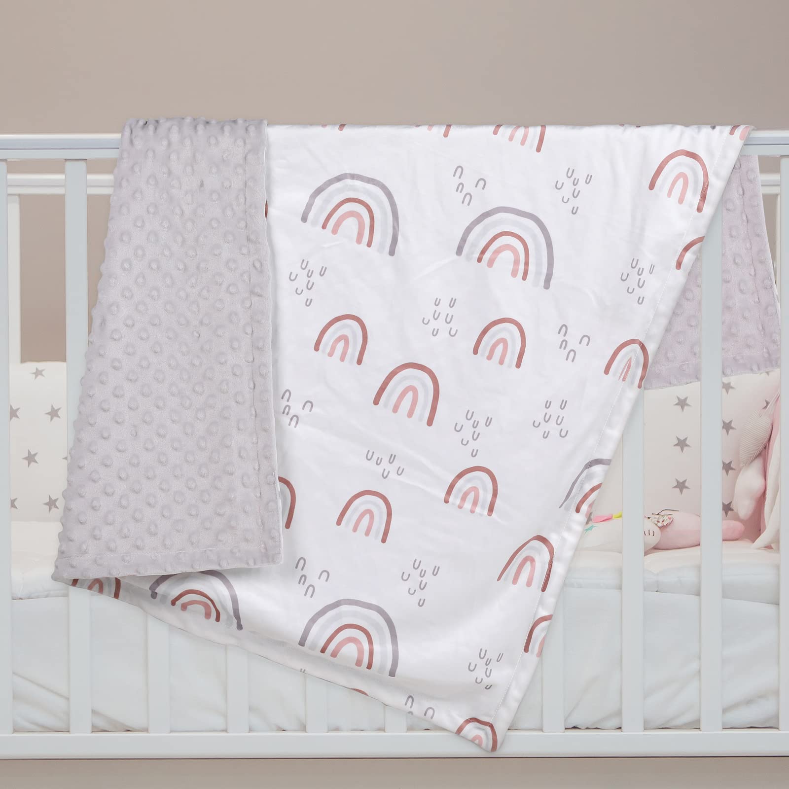Soarwg Kids calming rainbow design, versatile for stroller outings.