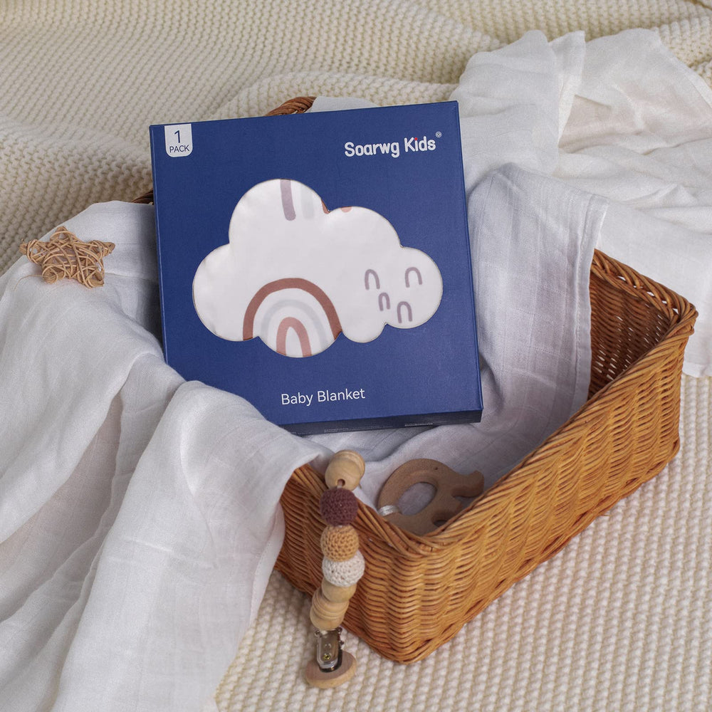 Soarwg Kids gift-ready blanket, perfect for baby showers.