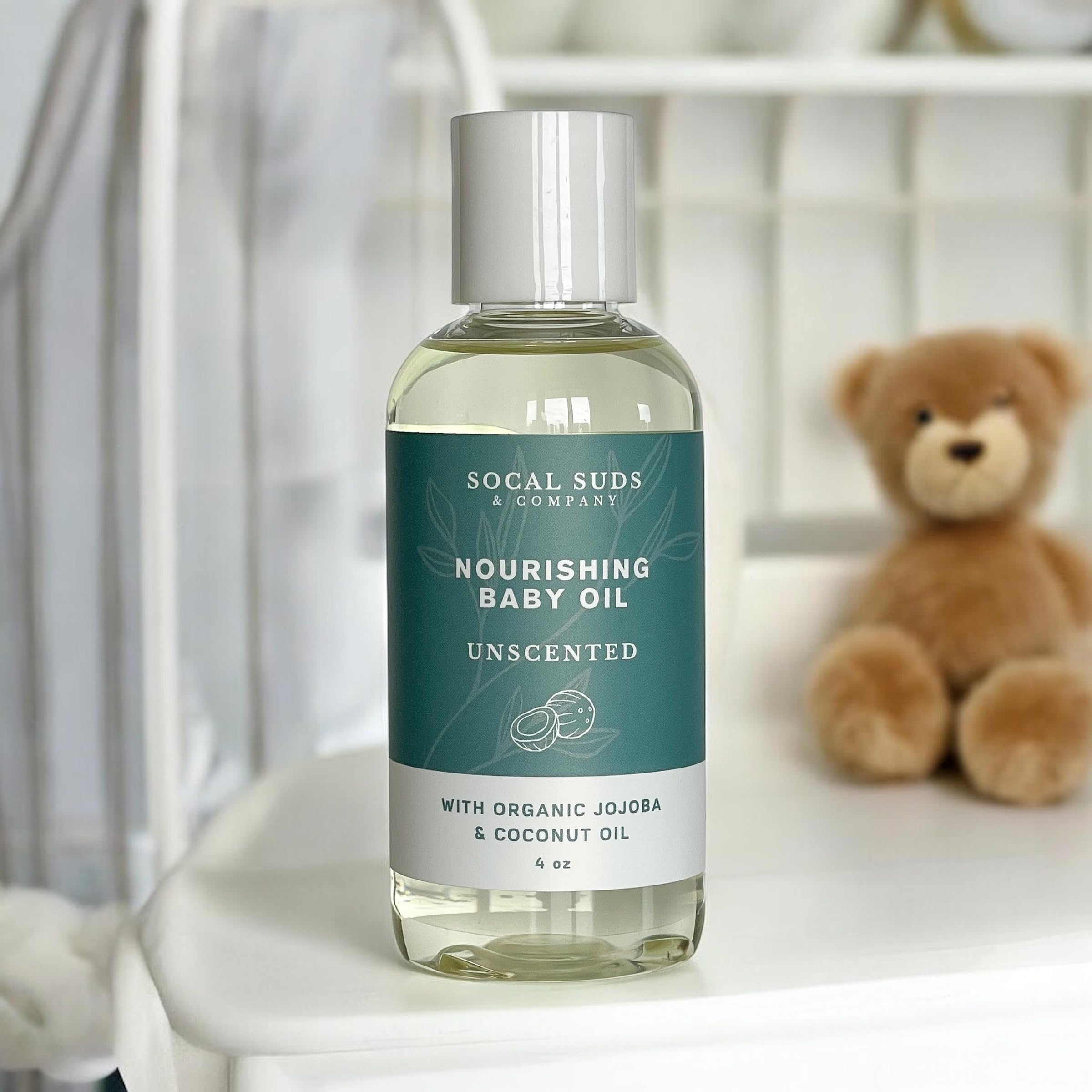 SoCal Suds & Company vitamin E enrichment supports conditioning of sensitive skin.