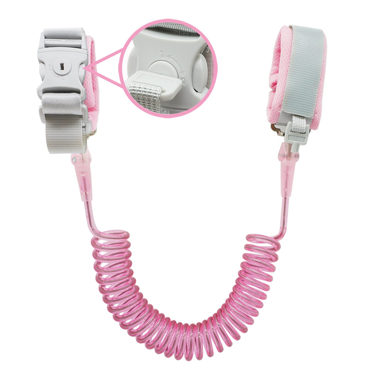 Socub Anti Lost Wrist Link with 8.2ft wire for safer toddler outings.