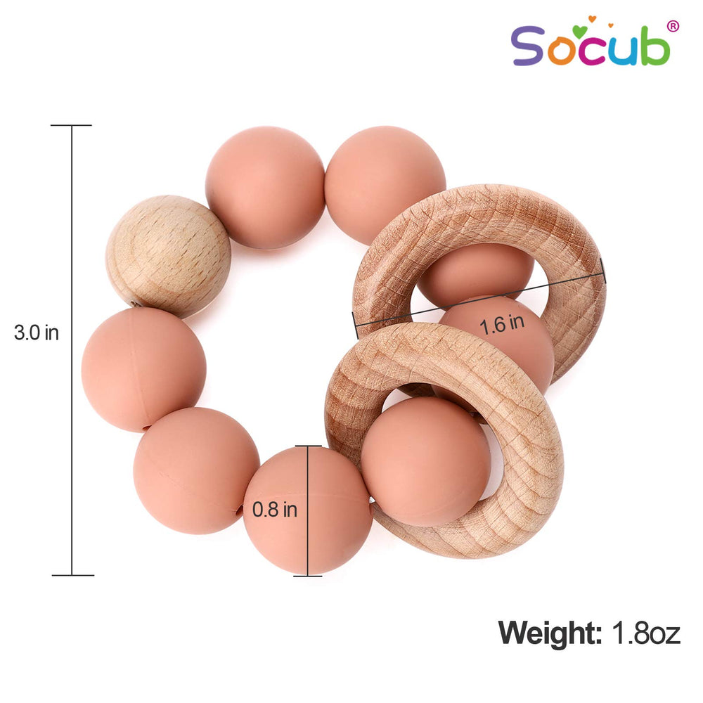 Socub teether gift-ready-packaging makes a thoughtful baby gift