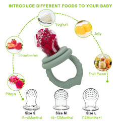 Socub BPA-free PVC-free silicone feeder easy to clean and dishwasher-safe