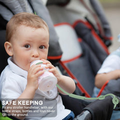 Socub Sage close-up of safe silicone material for baby straps