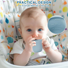 Socub textured-teething feeder surface providing gum relief during cooling sessions