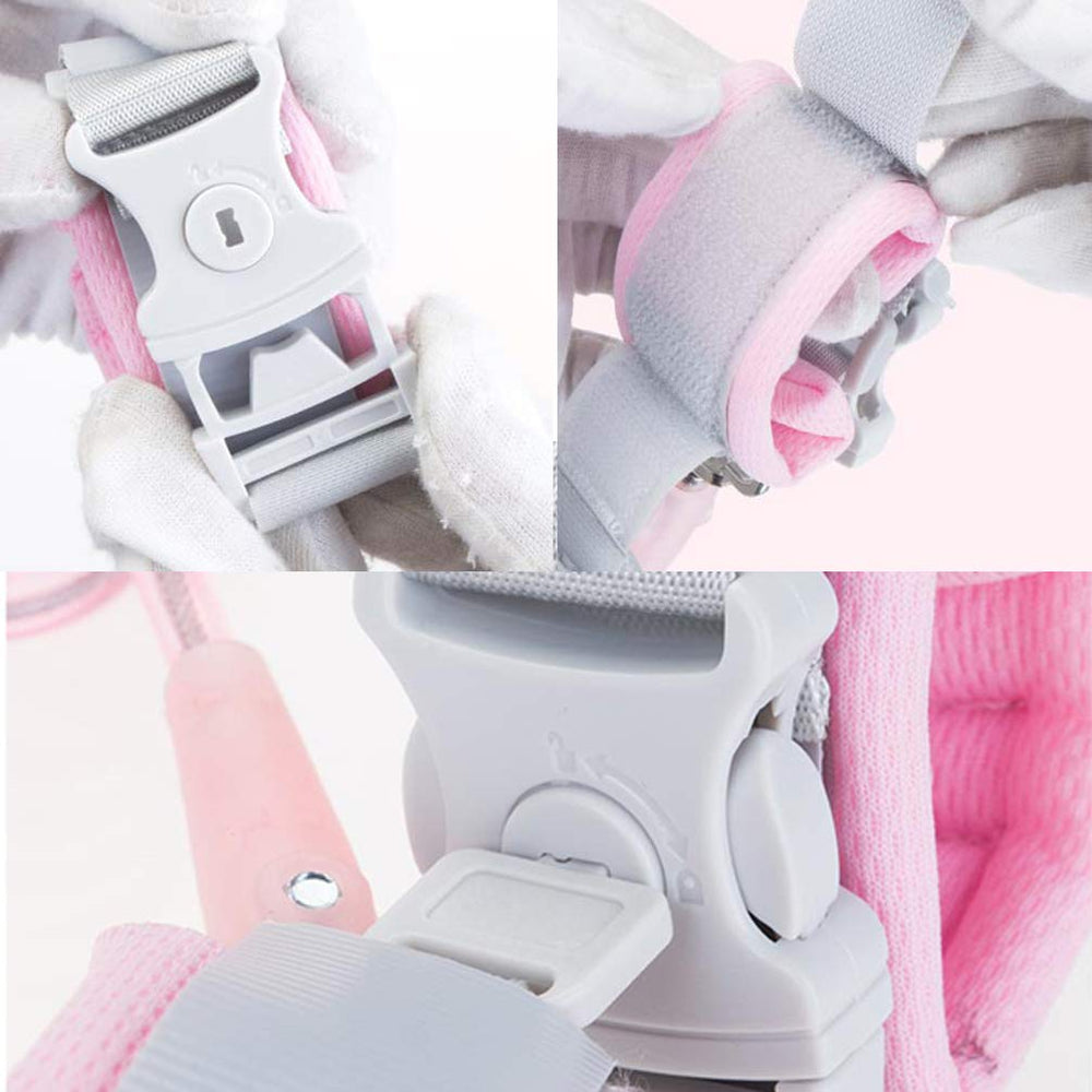 Socub wrist link used in crowded places to keep children close.