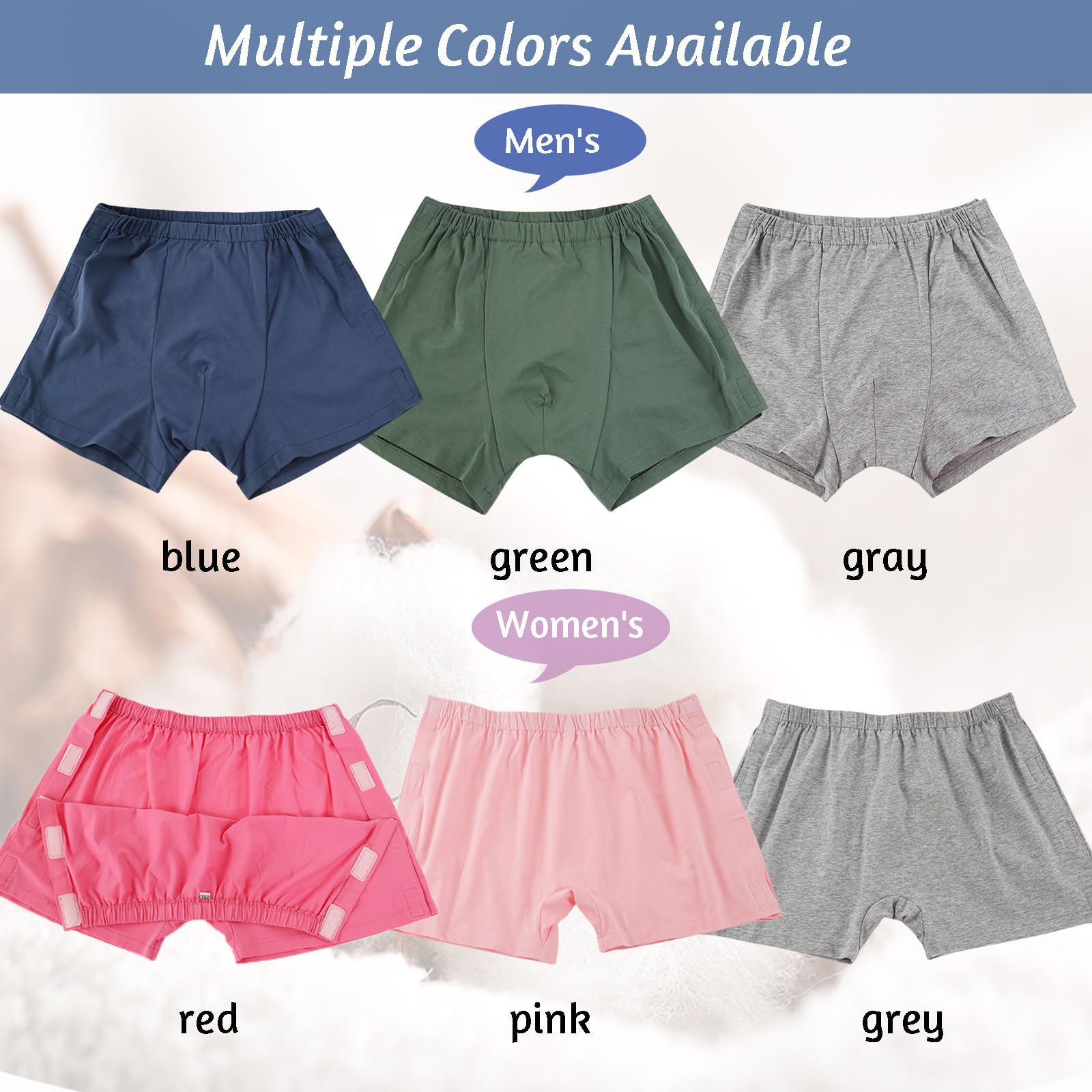 SOEDZUNG bed-bound support underwear simplifies changing and body inspections