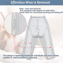 SOEDZUNG breakaway design enables painless removal and discreet care access.