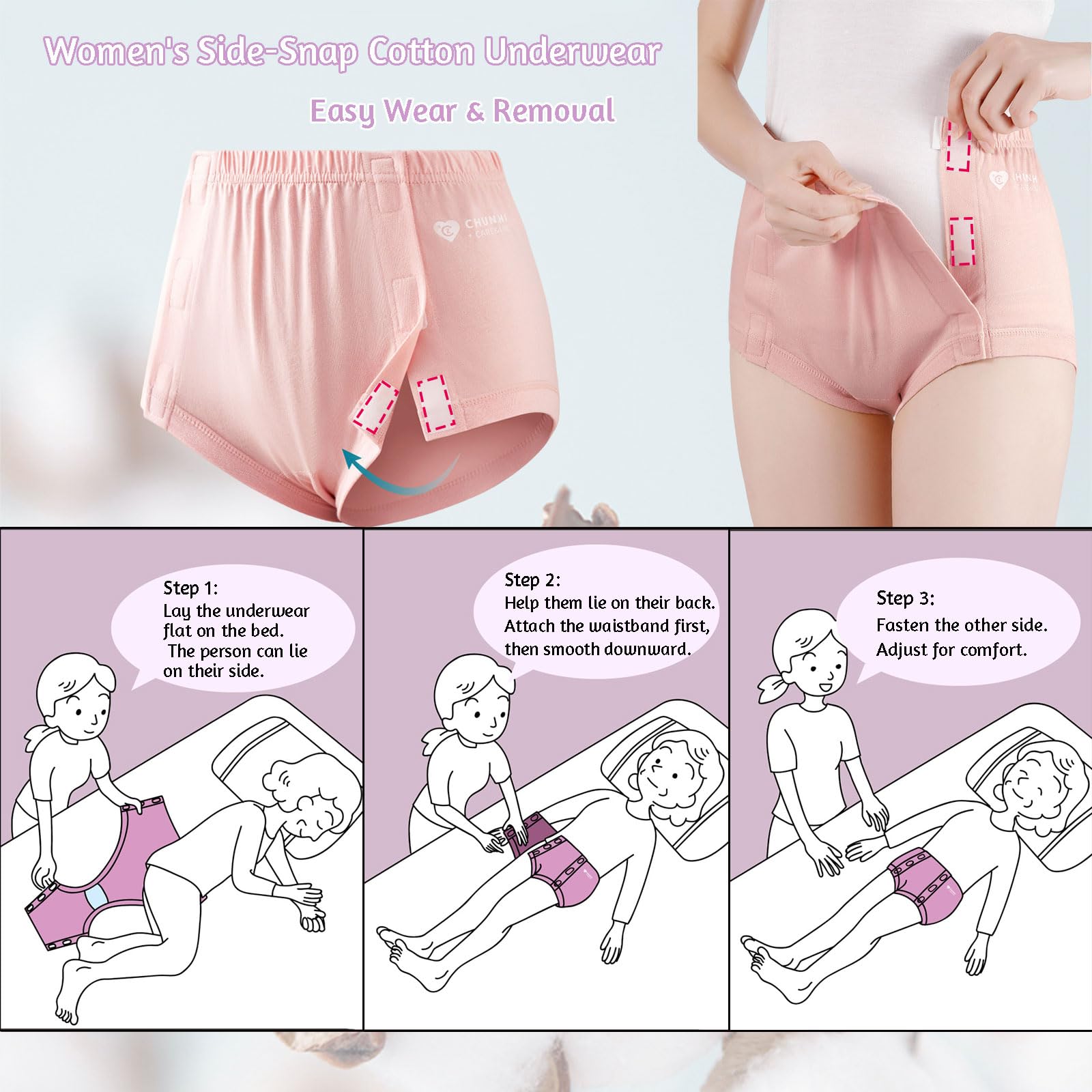 SOEDZUNG breathable cotton fabric enhances comfort during extended wear