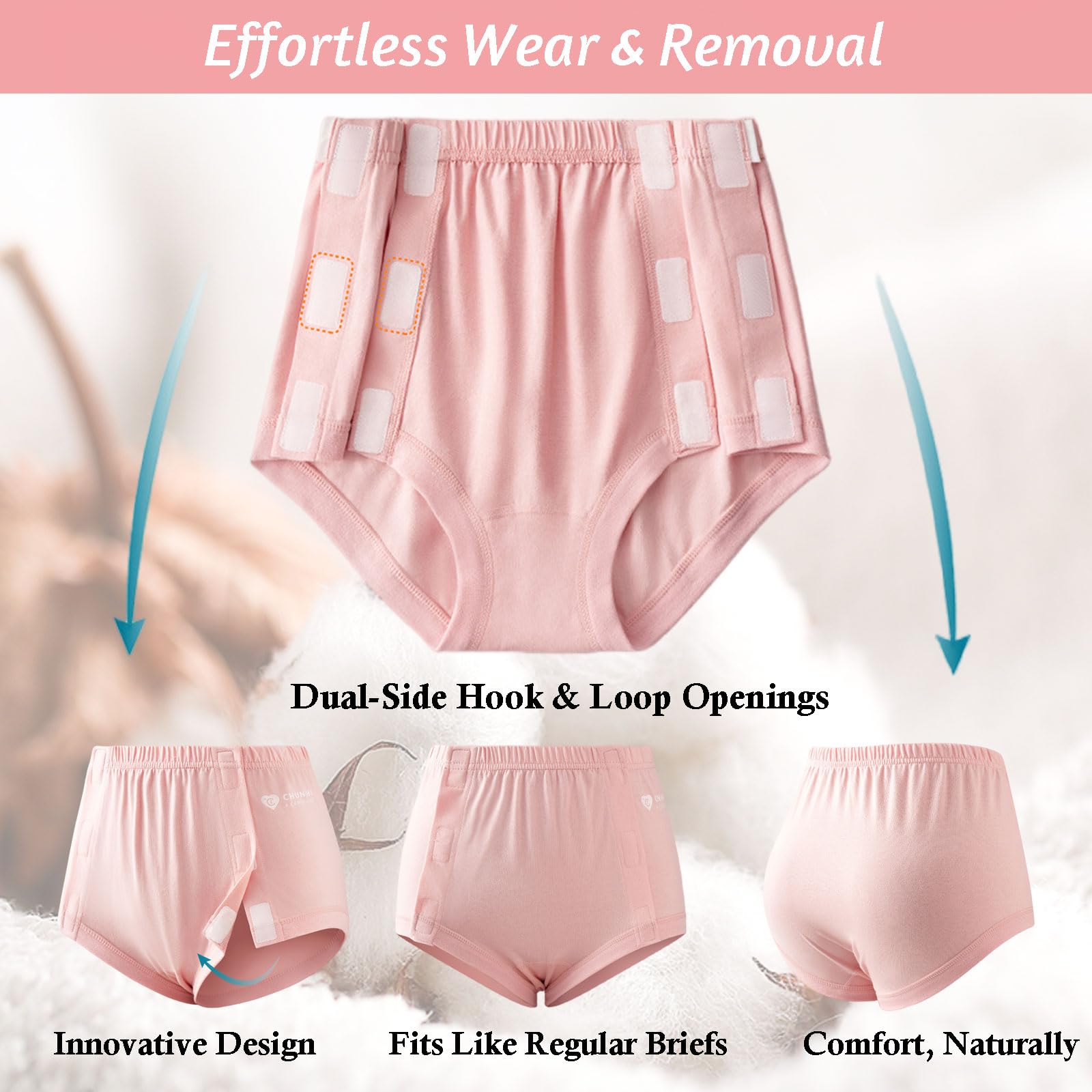 SOEDZUNG breathable cotton lining highlighting skin comfort.