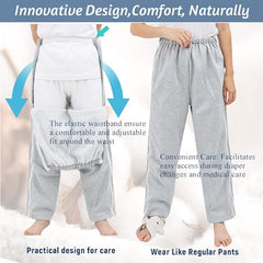 SOEDZUNG cotton comfort blue pants provide breathable wear for daily activities.