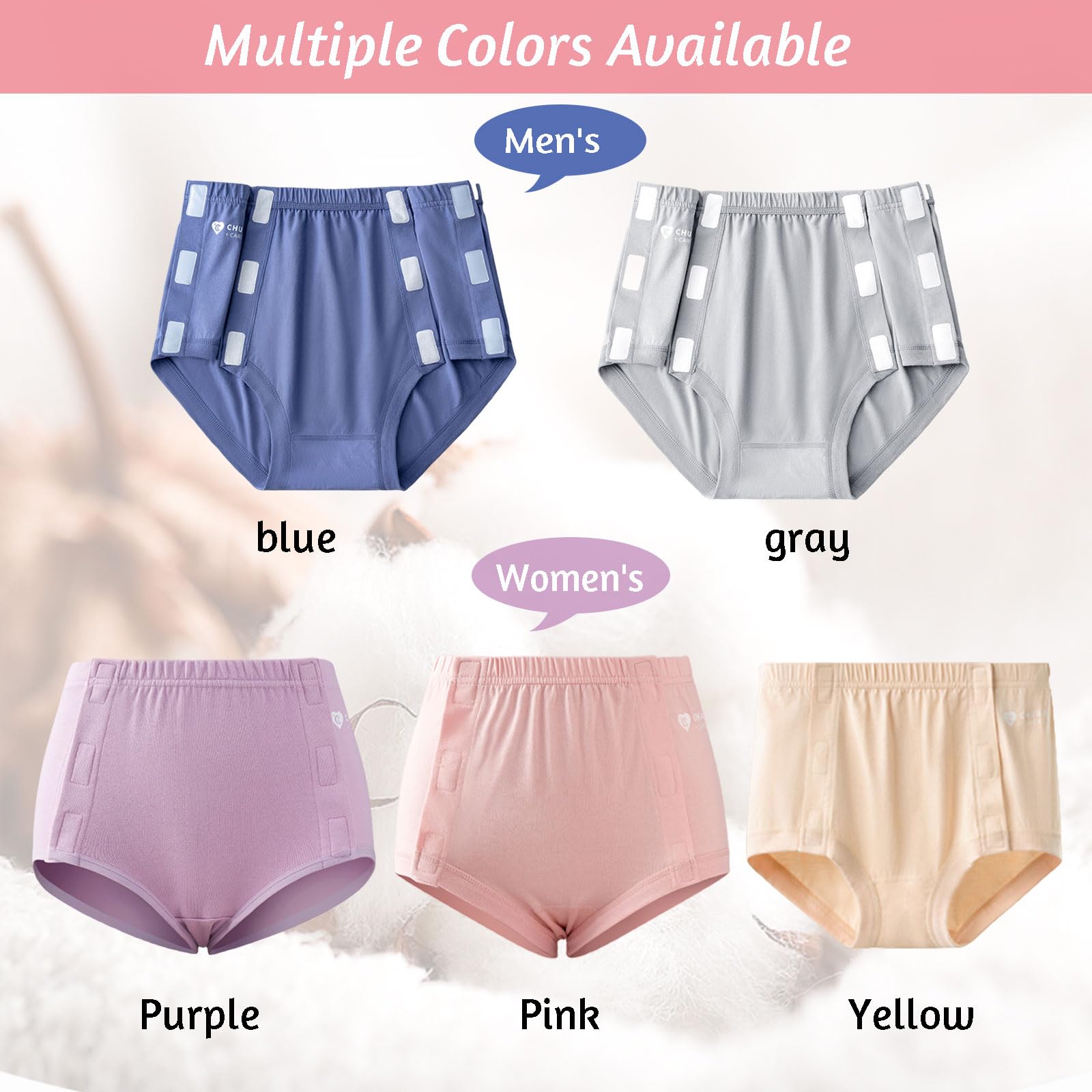 SOEDZUNG reusable briefs ideal for daily recovery routines.