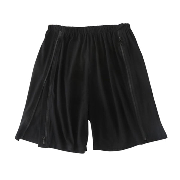 SOEDZUNG tear-away shorts with side zipper for quick dressing and access