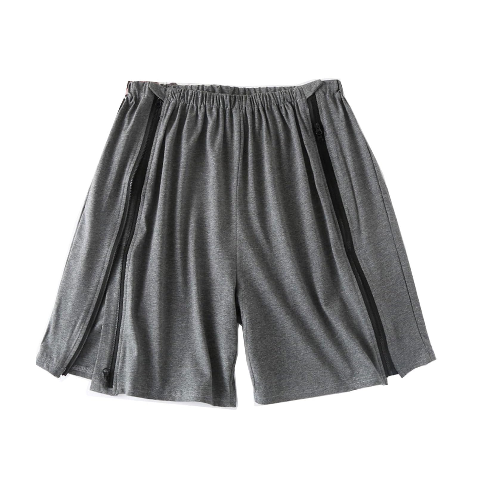 SOEDZUNG tear-away shorts with side zipper for easy wear and removal.
