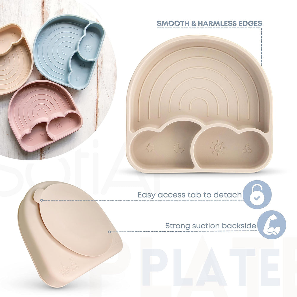 SofiAl all-in-one spoon ensures gentle, gum-friendly feeding for babies 6-12 months