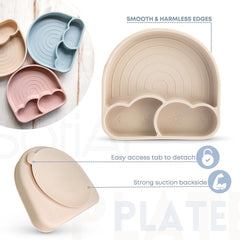 SofiAl all-in-one spoon ensures gentle, gum-friendly feeding for babies 6-12 months