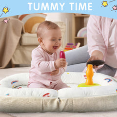 Sofoliana lounger used for lounge, play, and tummy time